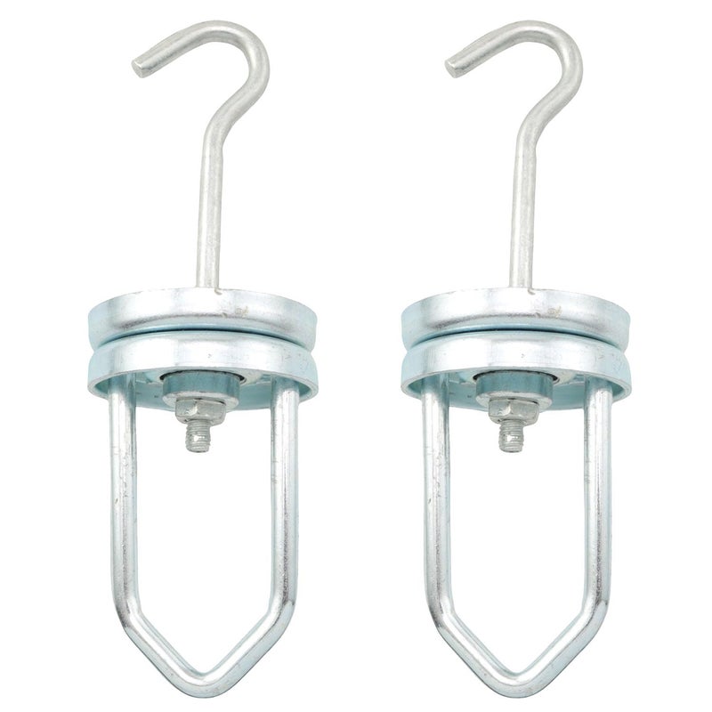 TAODAN 2PCS Suspension Line Spreader Carbon Steel Chain Spreader Powder Coating Swivel Hooks for Suspending Powder Coating Paint Plating Ceramic Suspension Tools - Image 1